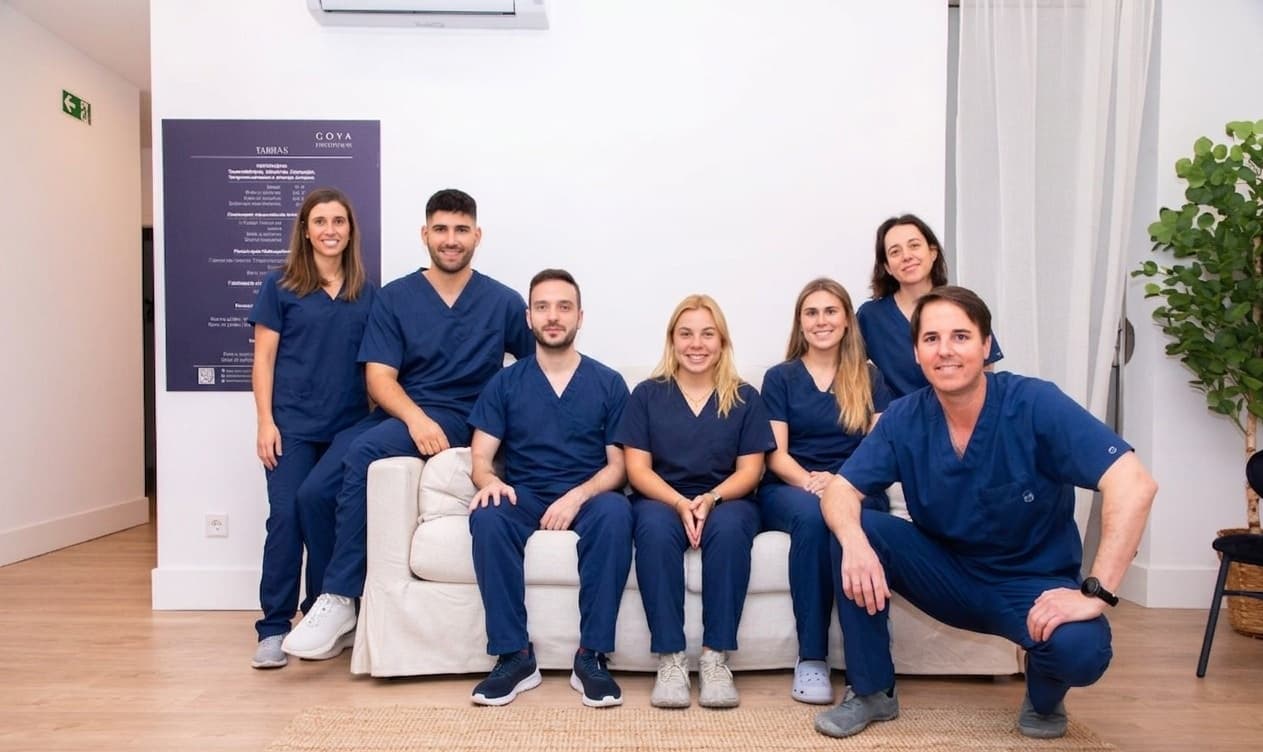 Equipo de fisioterapeutas de Fisioterapia Goya — Barrio de Salamanca, Madrid