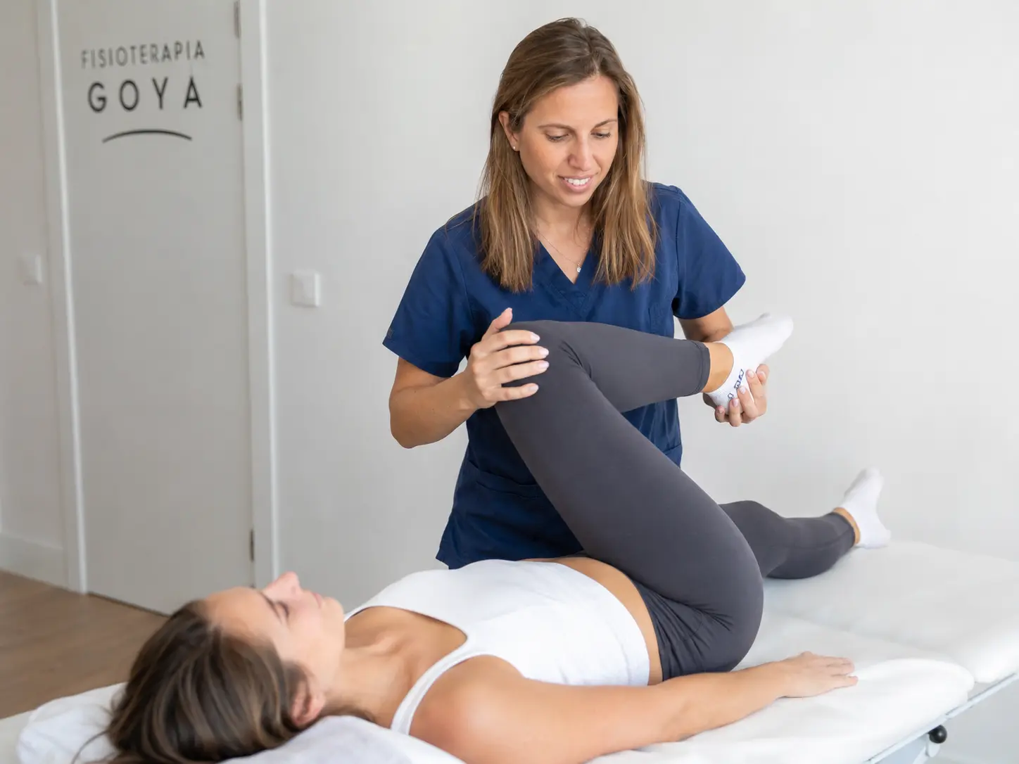 Movilidad guiada durante el embarazo en clínica de fisioterapia en Madrid